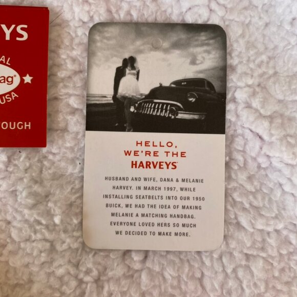 New with tags Harveys Seatbelt keychain bag in Mulberry - Picture 12 of 15